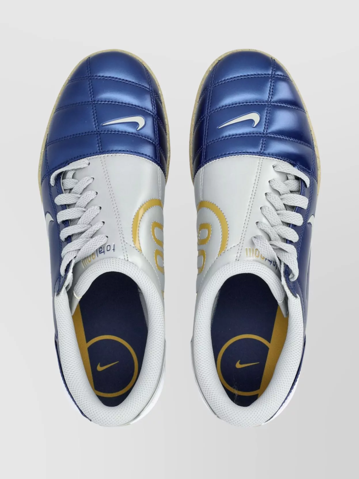 Nike Quilted Upper Sneakers With Flat Rubber Sole