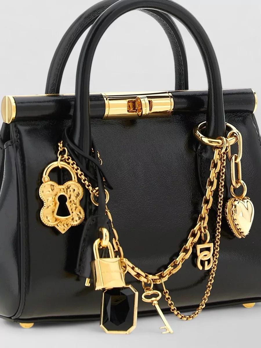 Dolce&Gabbana Marlene Mini Leather Shoulder Bag