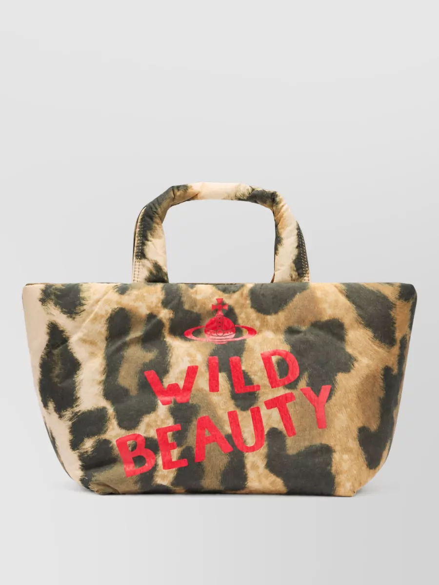 Vivienne Westwood Maud Medium Nylon Beach Bag