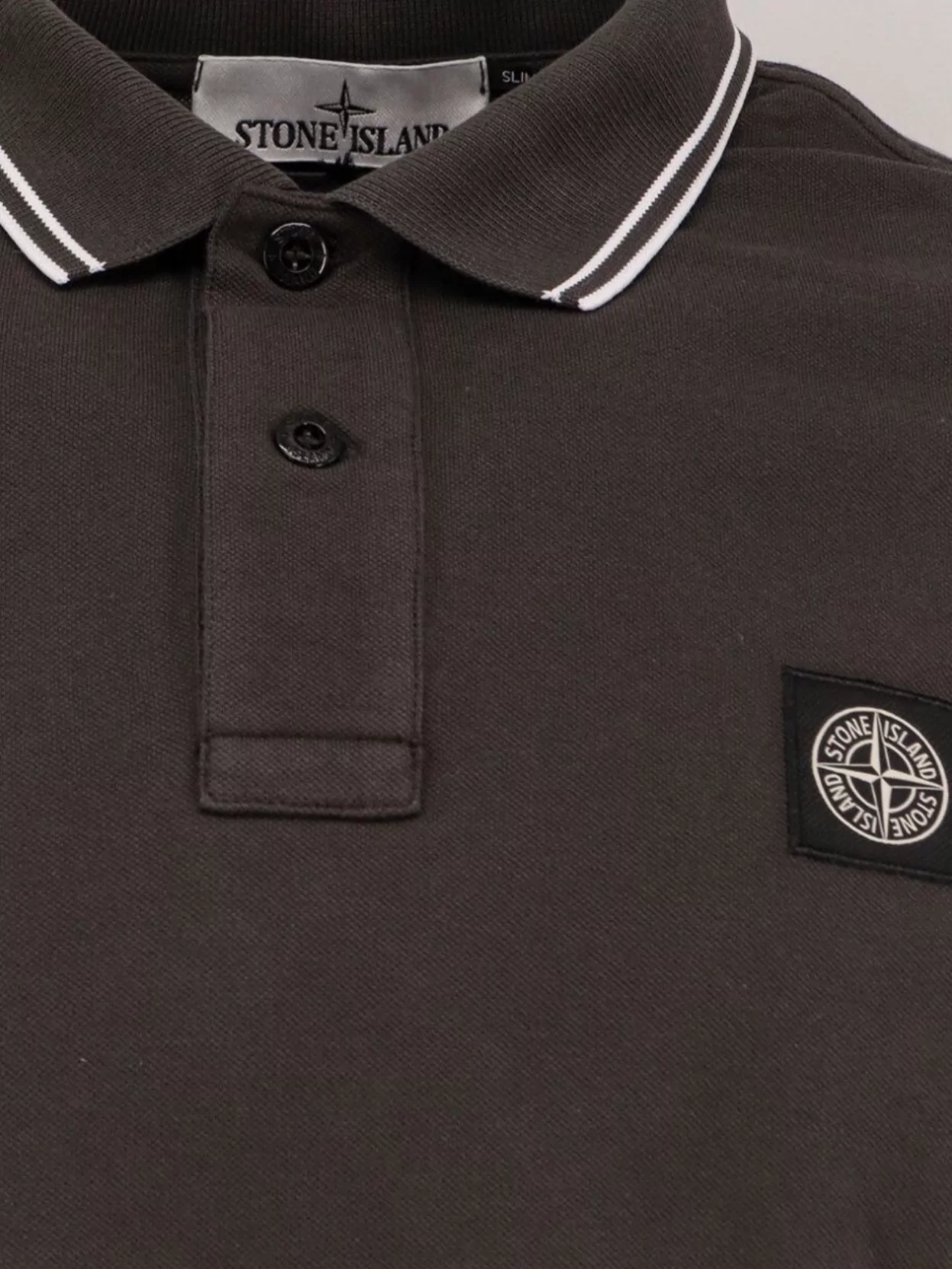 Stone Island Stretch Organic Cotton Polo Shirt