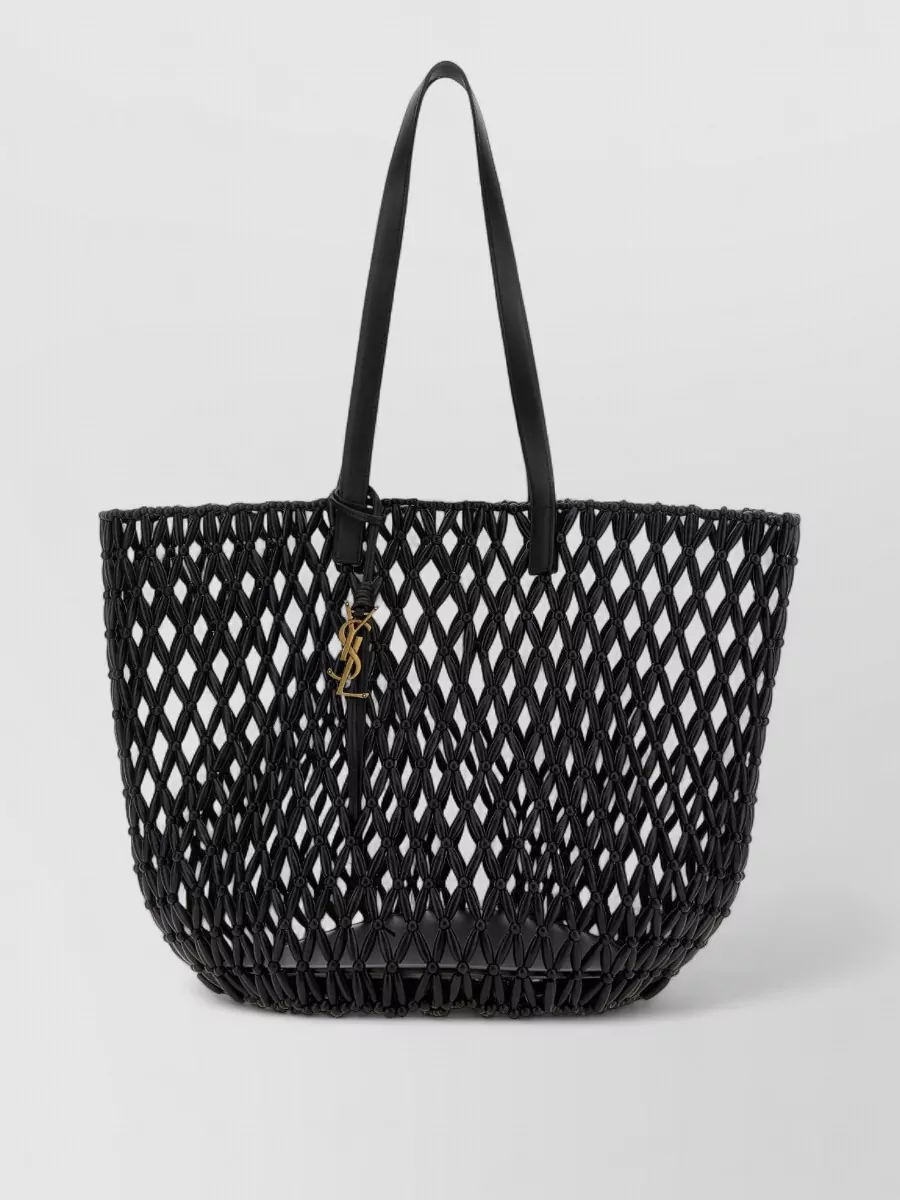 Saint Laurent Beaded tote bag