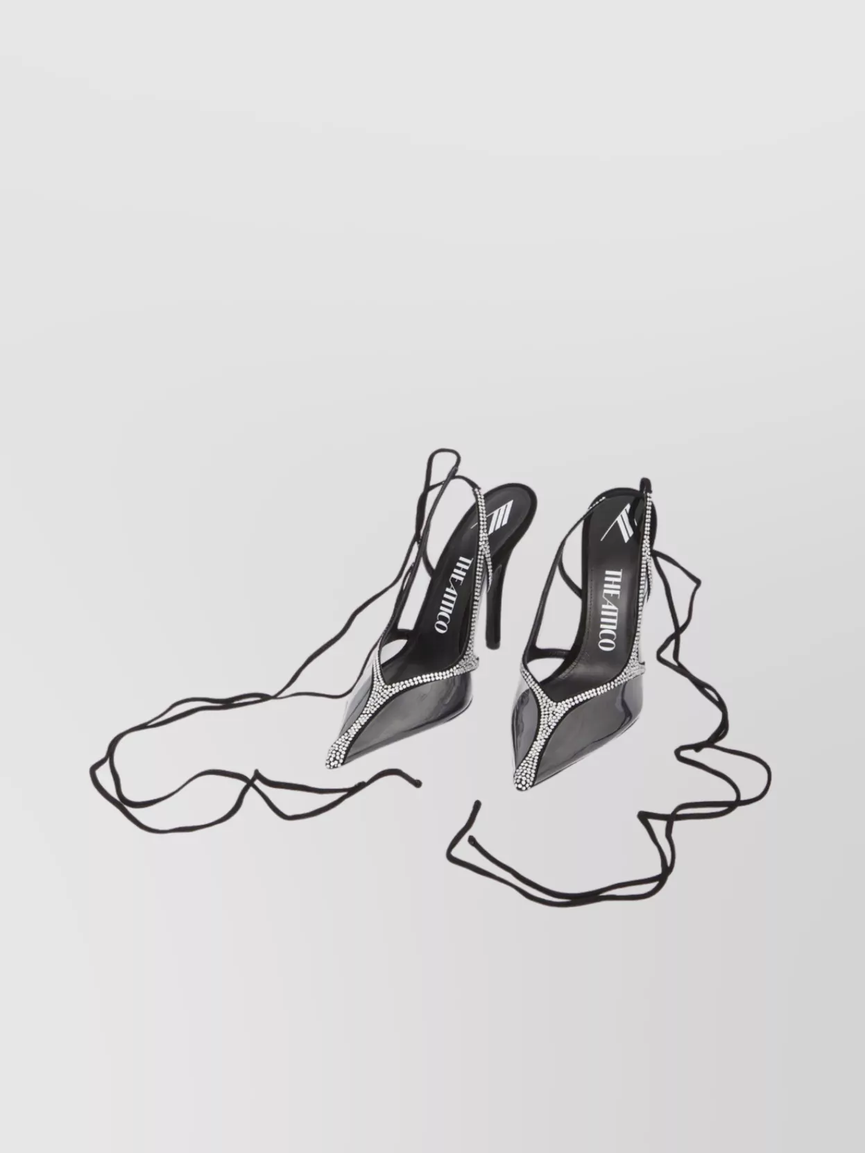 Attico Chrome Venus Slingback Pump