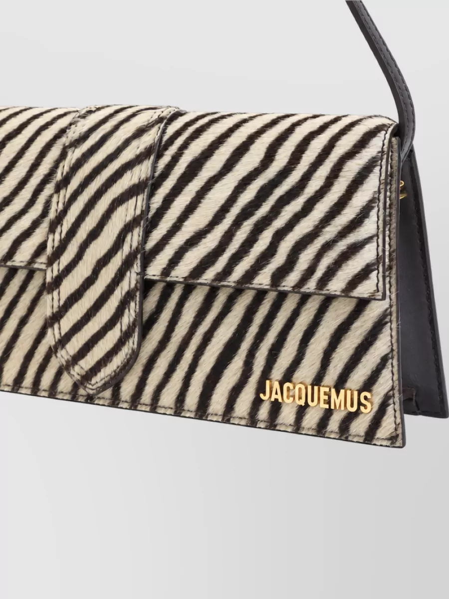 Jacquemus Le Bambino Long Calf Hair Clutch Bag