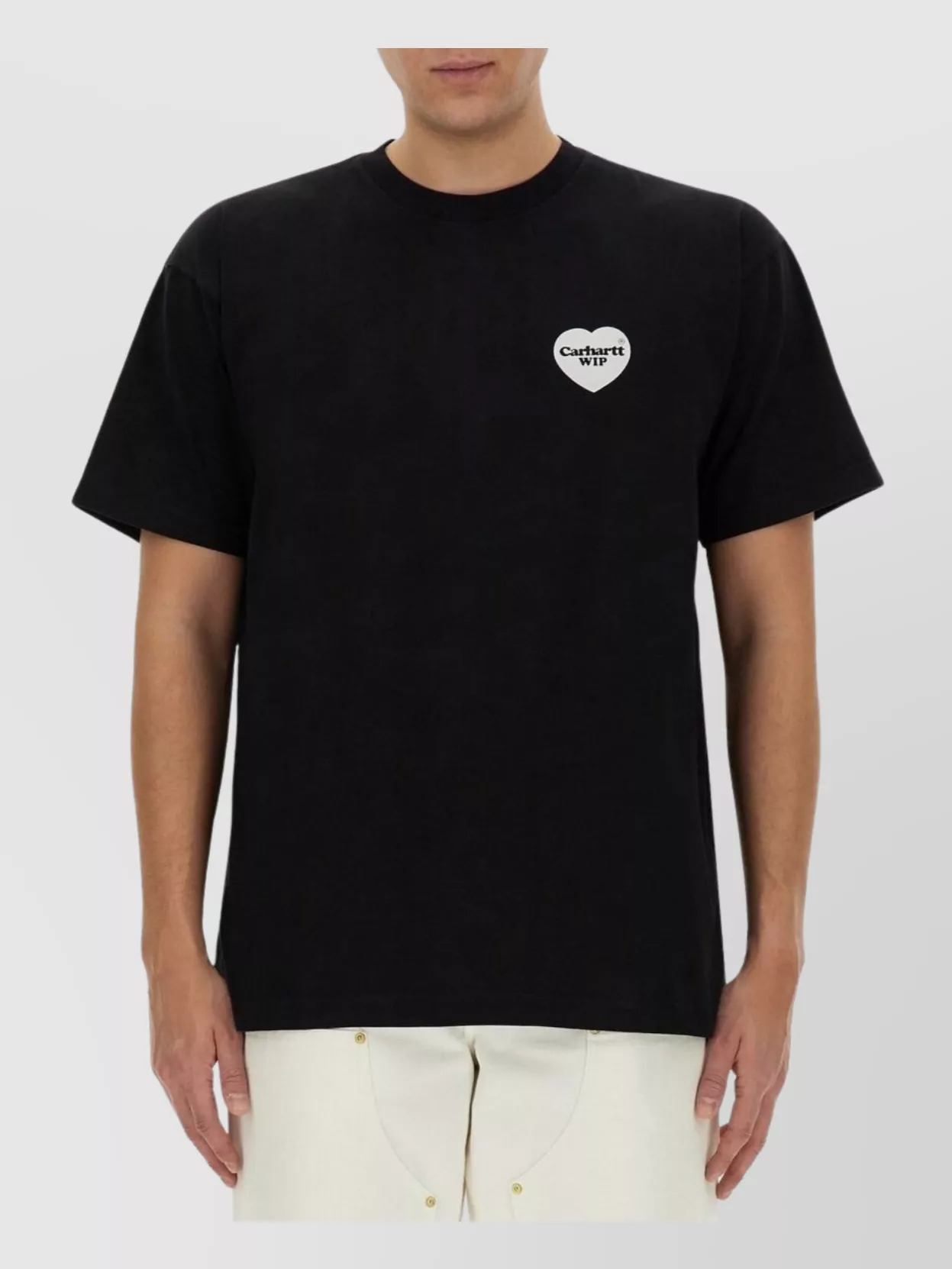 Carhartt Wip Logo Graphic Print Regular Fit T-Shirt