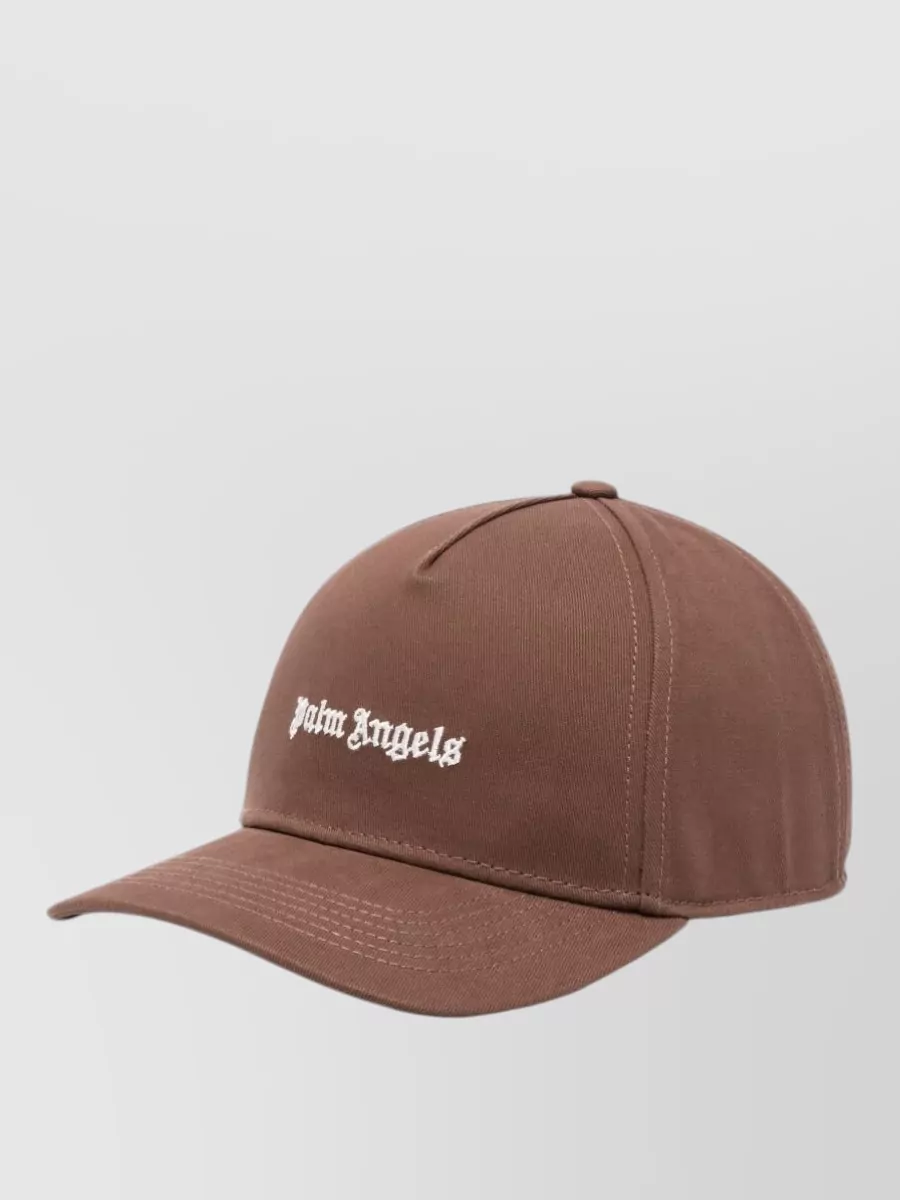 Palm Angels Cotton Logo Baseball Cap