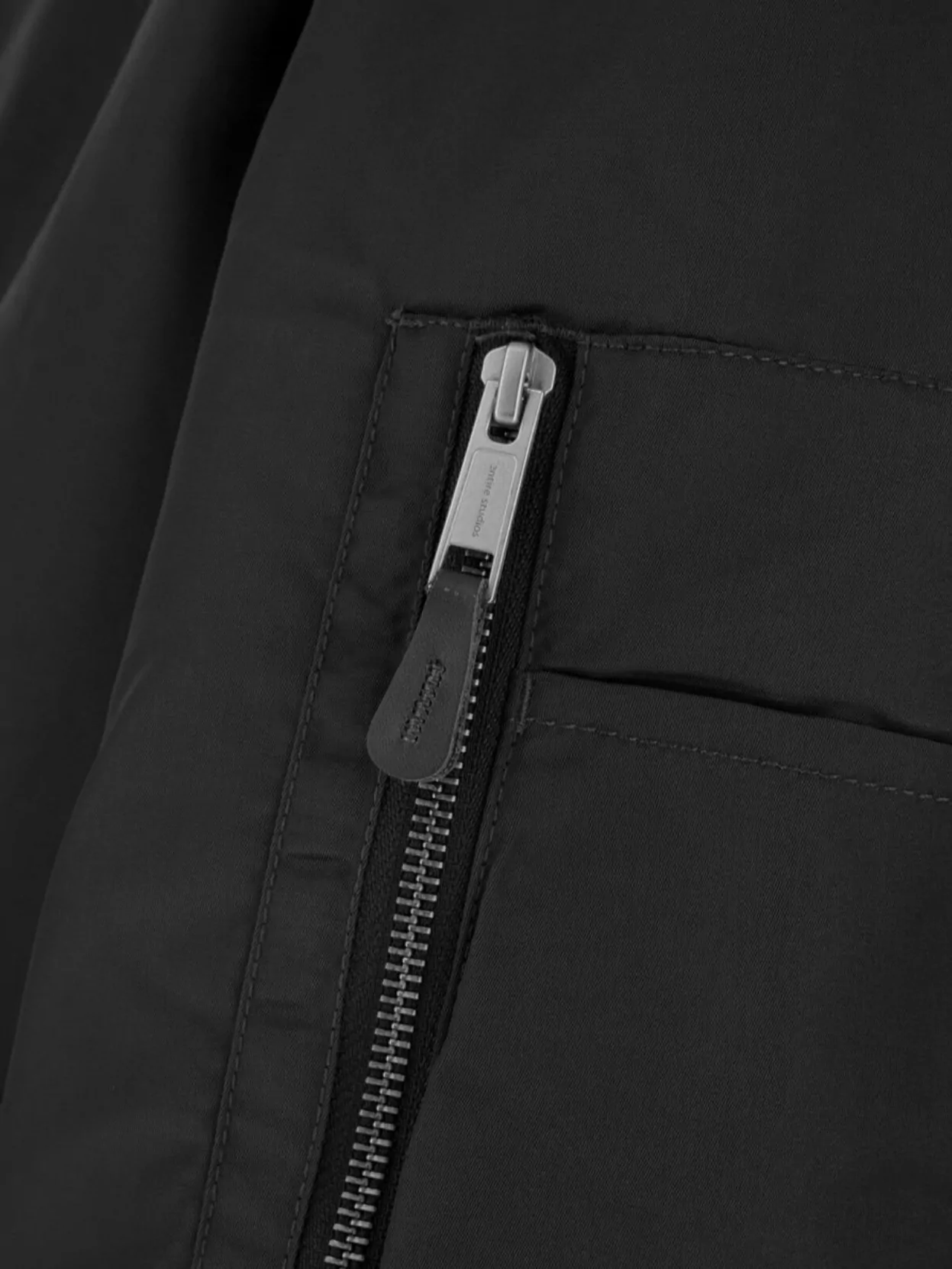 Entire Studios Padded Bomber Jacket With Ribbed Cuffs And Pockets