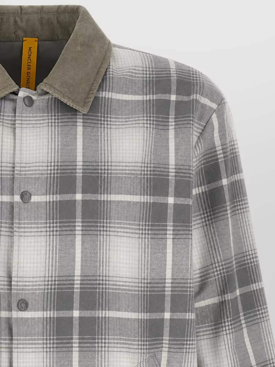 Moncler Genius Reversible Checked Padded Coat