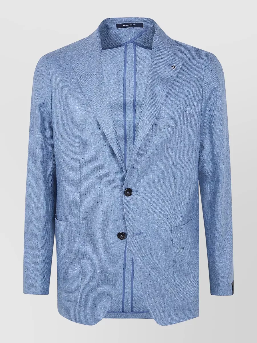 Tagliatore Silk montecarlo suit jacket