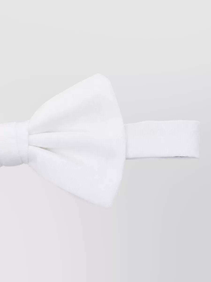 Emporio Armani cotton bow tie