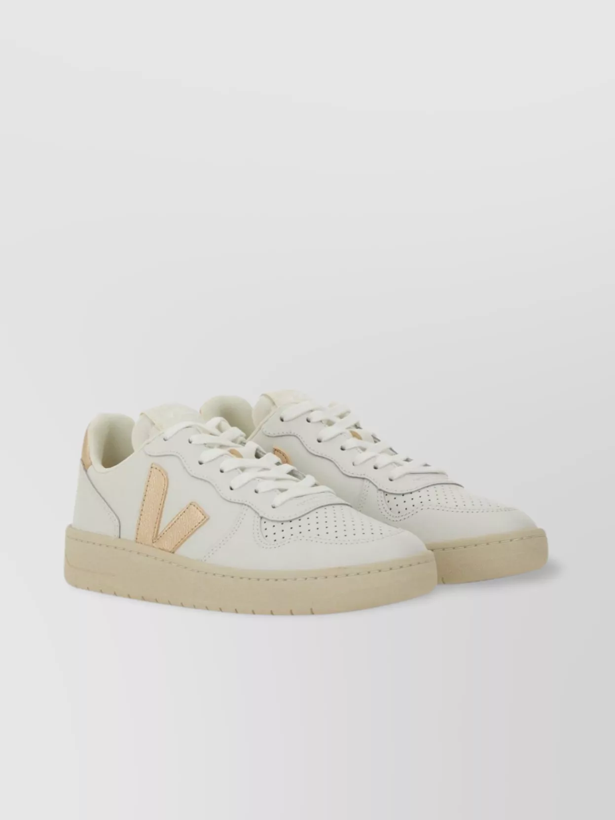 Veja Low-Top Sneakers With Perforated Toe Box