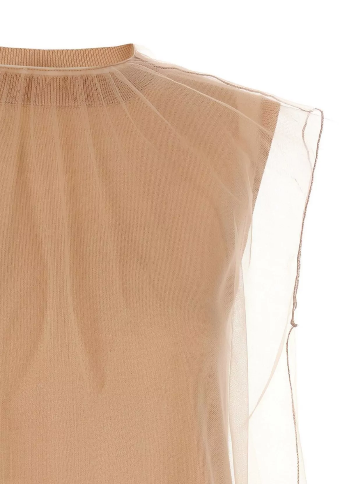 Fabiana Filippi Double Layered Knit Top