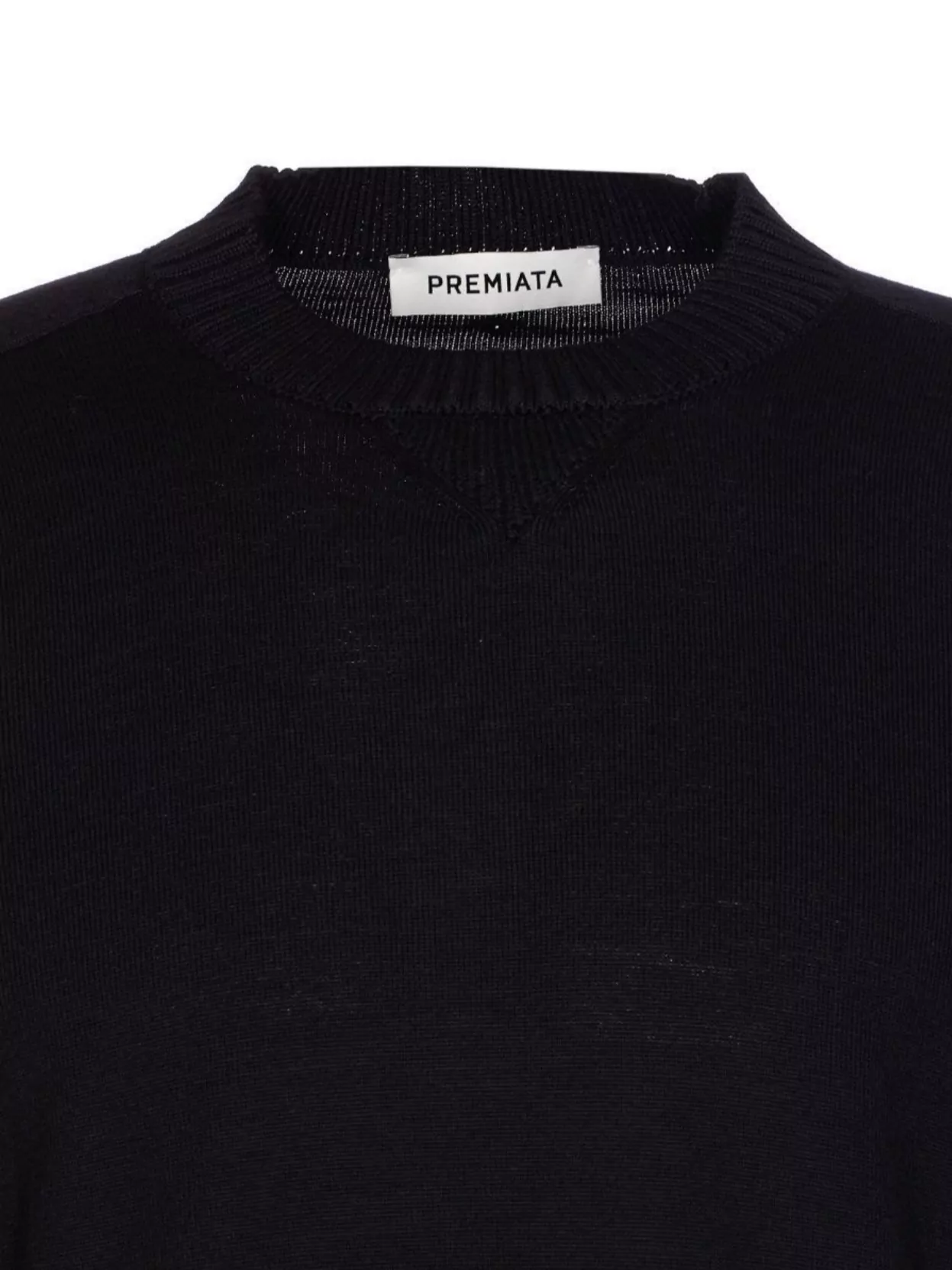 Premiata Ribbed Crewneck Long Sleeve Knit Sweater