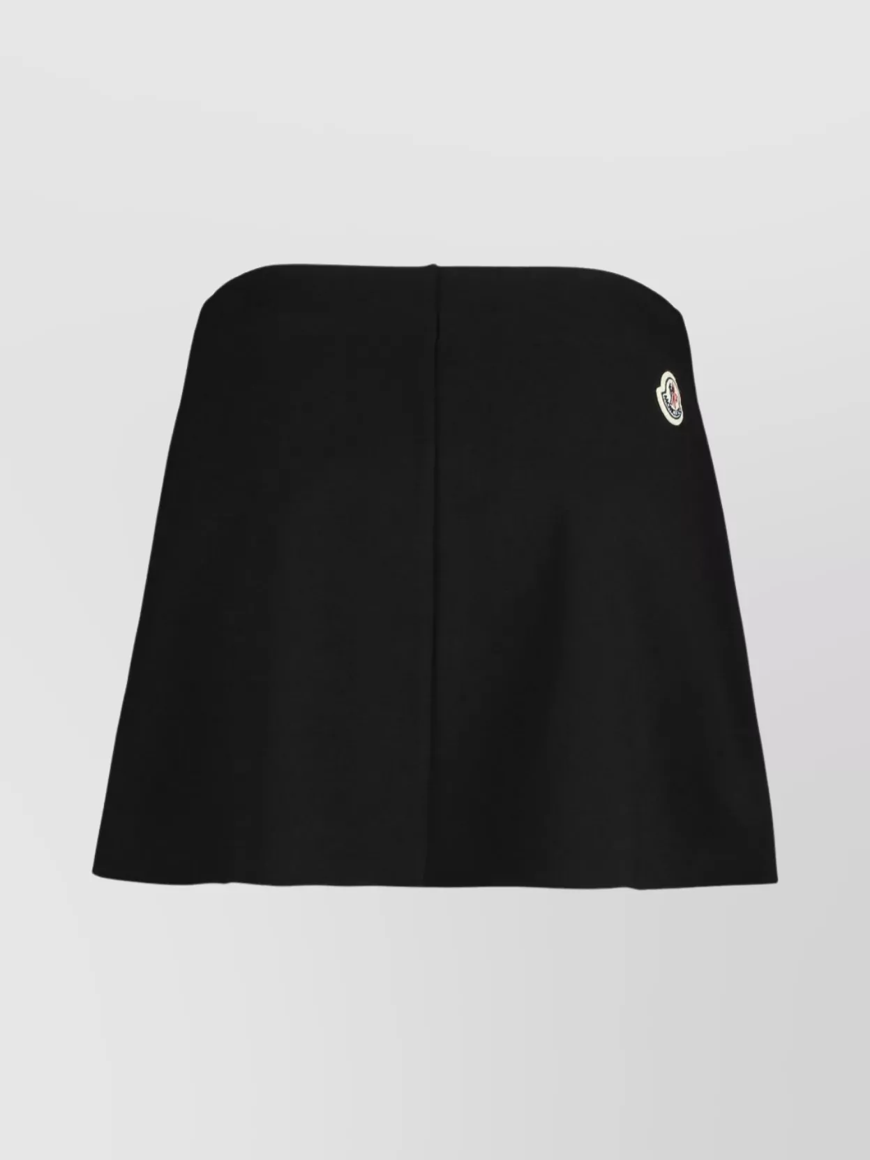 MONCLER MINI SKIRT WITH QUILTED AND FRONT POCKETS