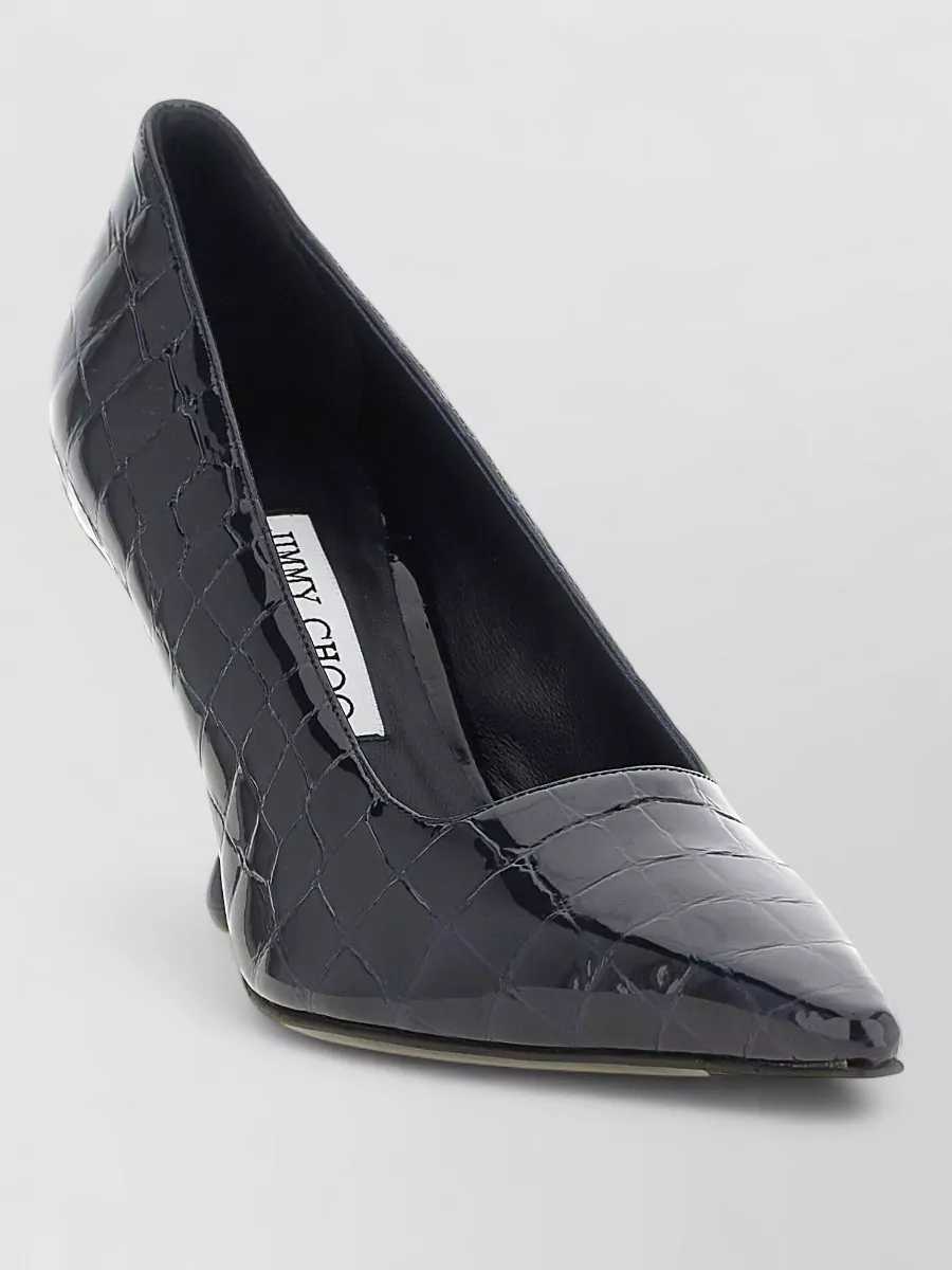 Jimmy Choo leather patent pumps