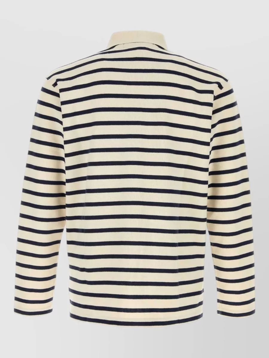 Junya Watanabe Embroidered Oversized Polo Shirt
