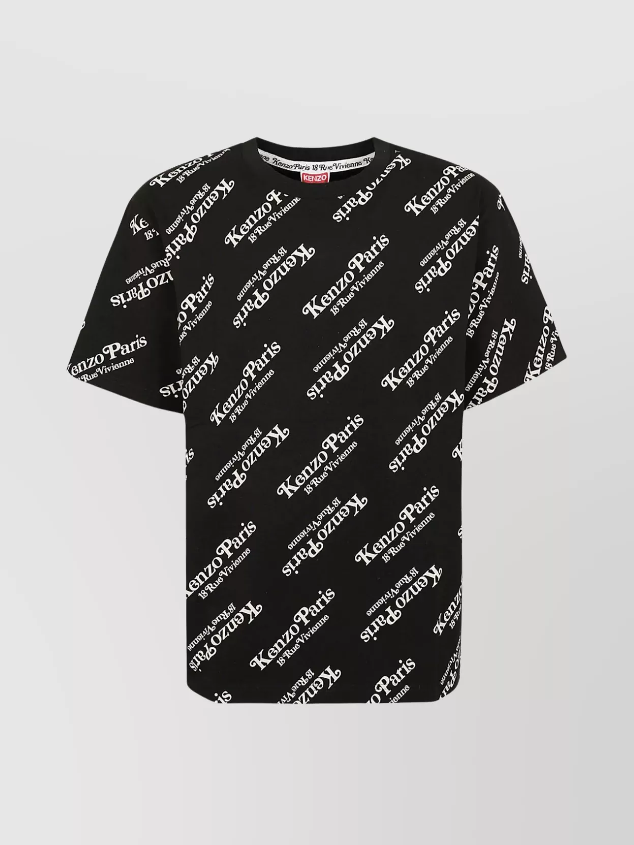 Shop Kenzo Versatile Crew Neck T-shirt In Black