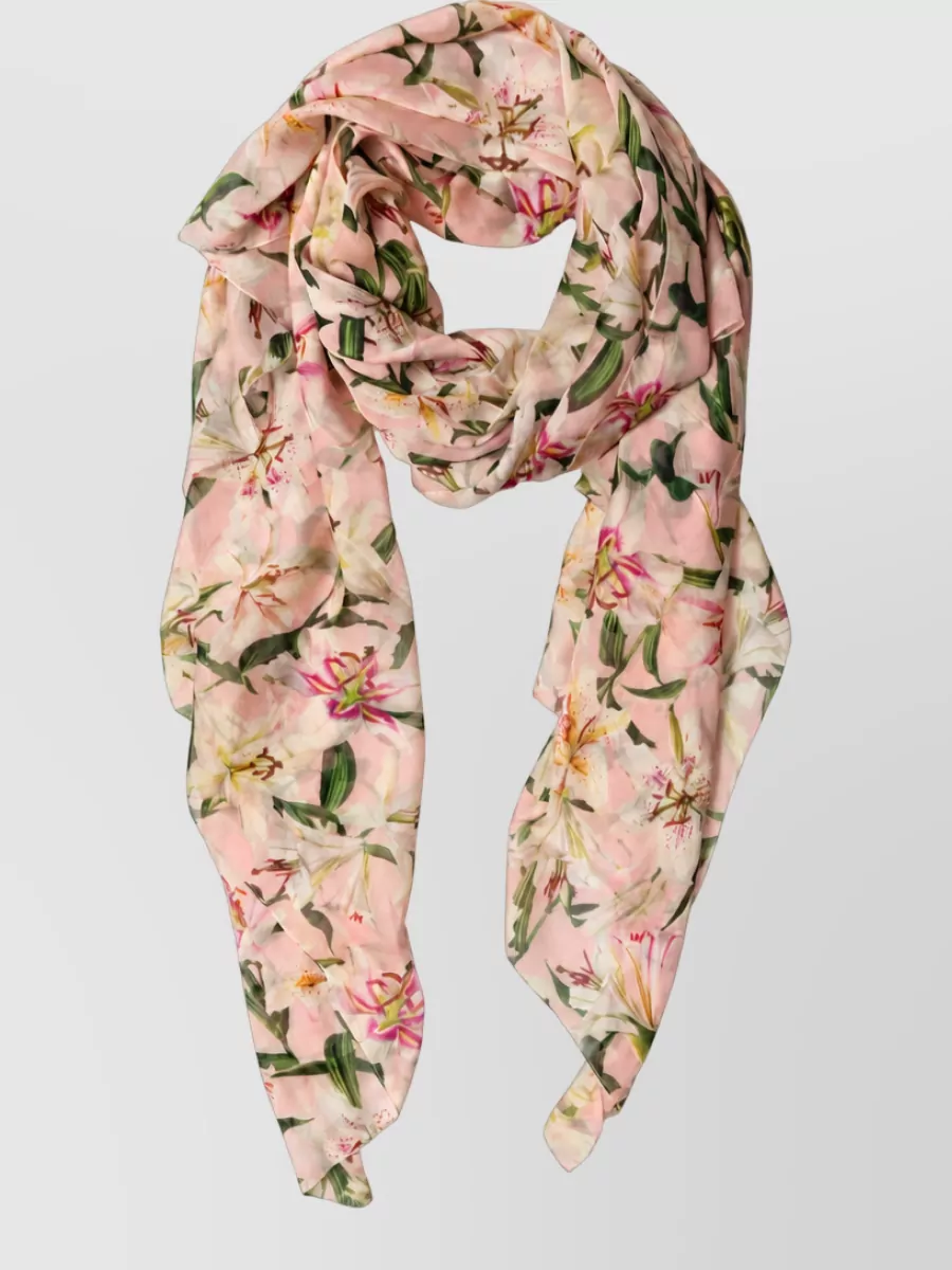 Dolce&Gabbana Silk Floral Scarf