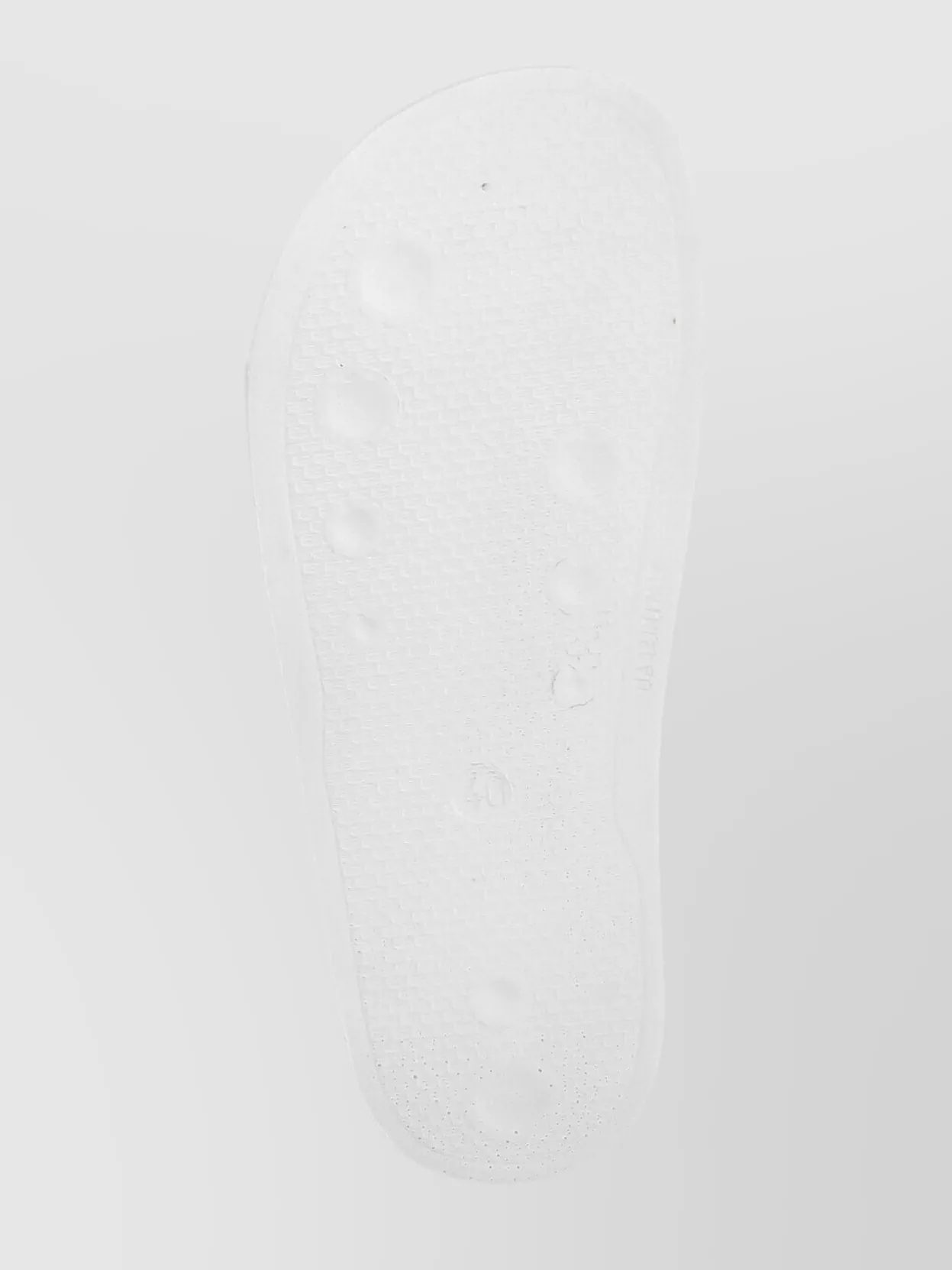 Msgm Man's Round Toe Flat Sole Sandals