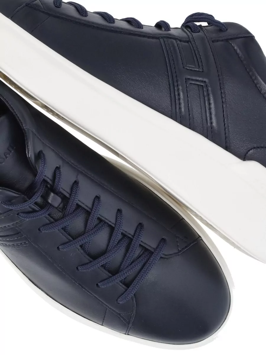 Hogan Calf Leather Low-Top Sneakers