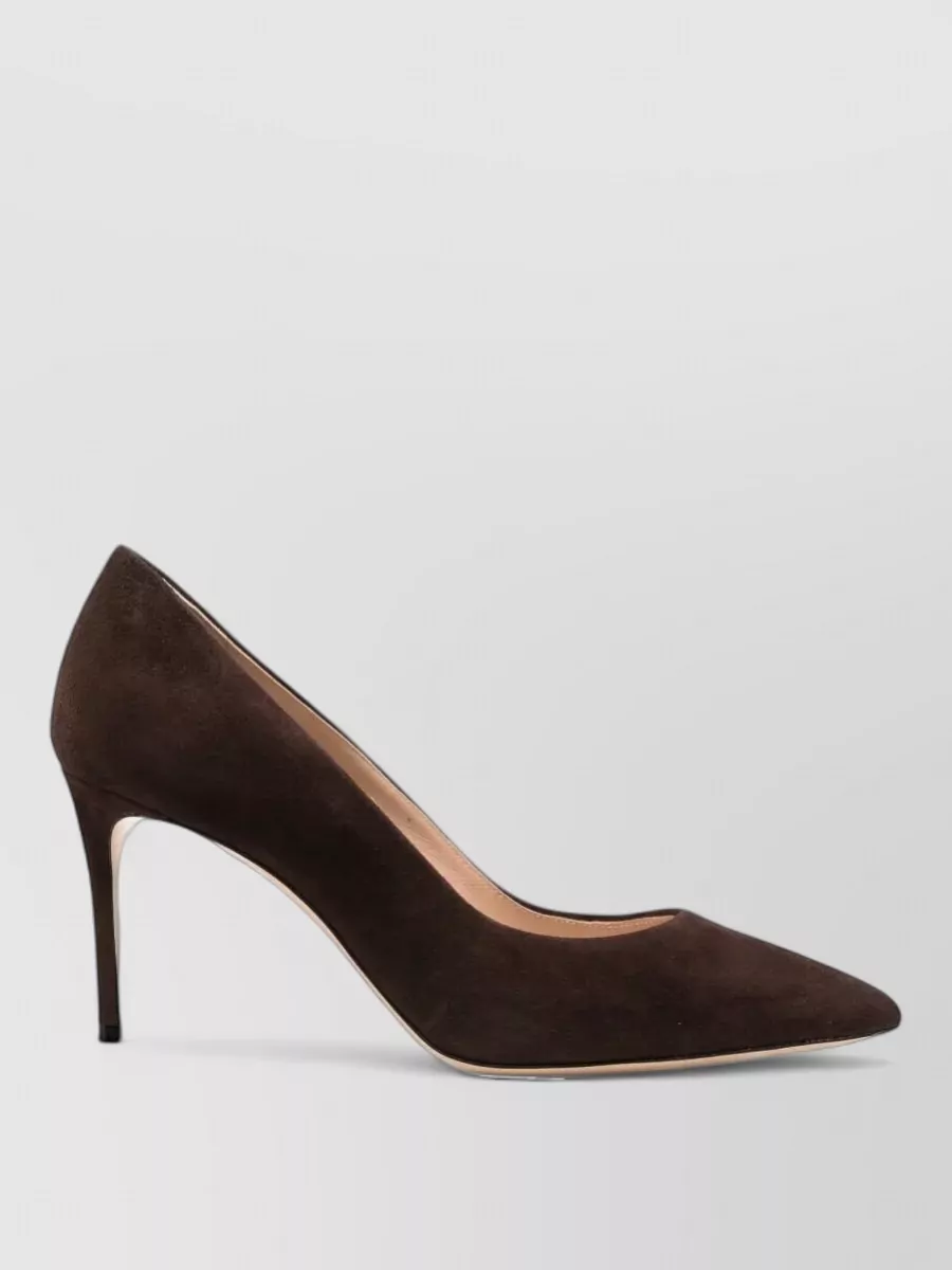 Casadei Leather Julia Classic Pumps