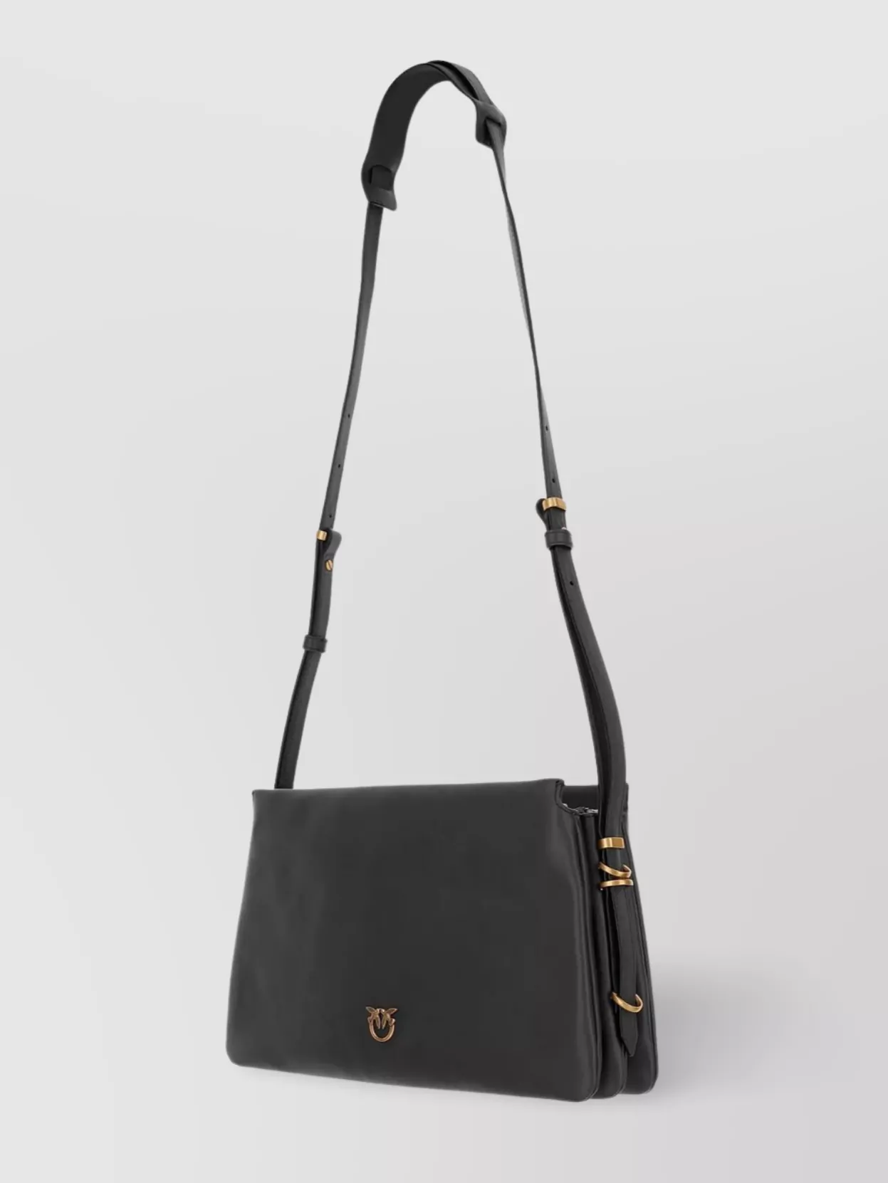 Pinko Love Bag One Leather Shoulder Bag