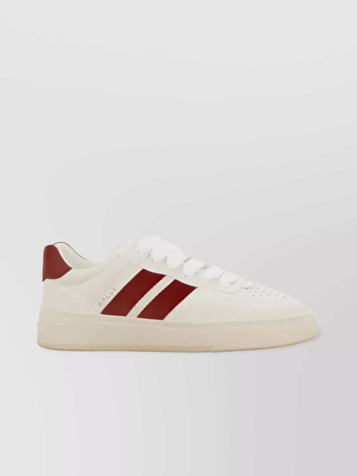 Shop Bally Geometric Bands Low-top Sneakers