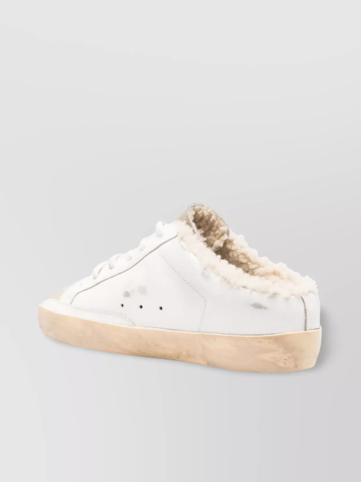 Golden Goose Lace-Up Sneakers Star Patch