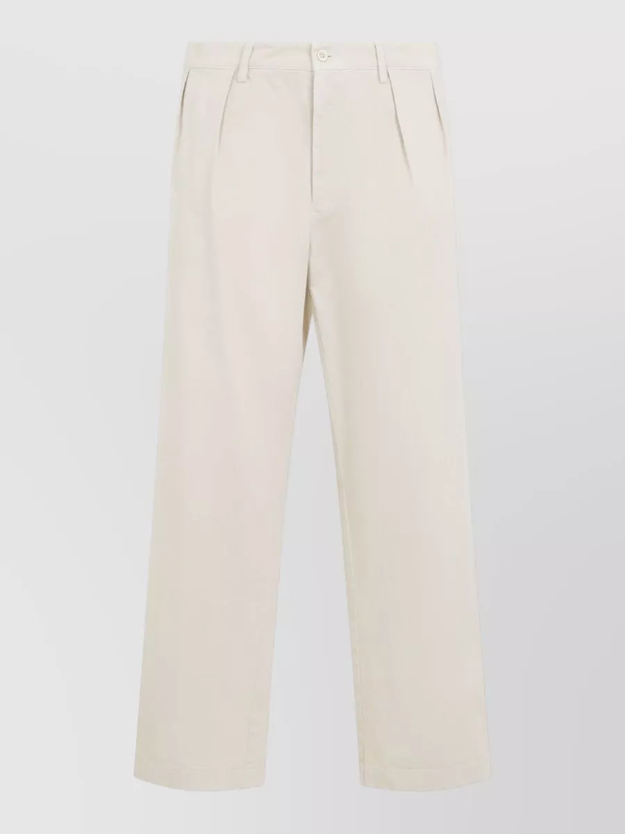 Prada Straight-Leg Cotton Trousers