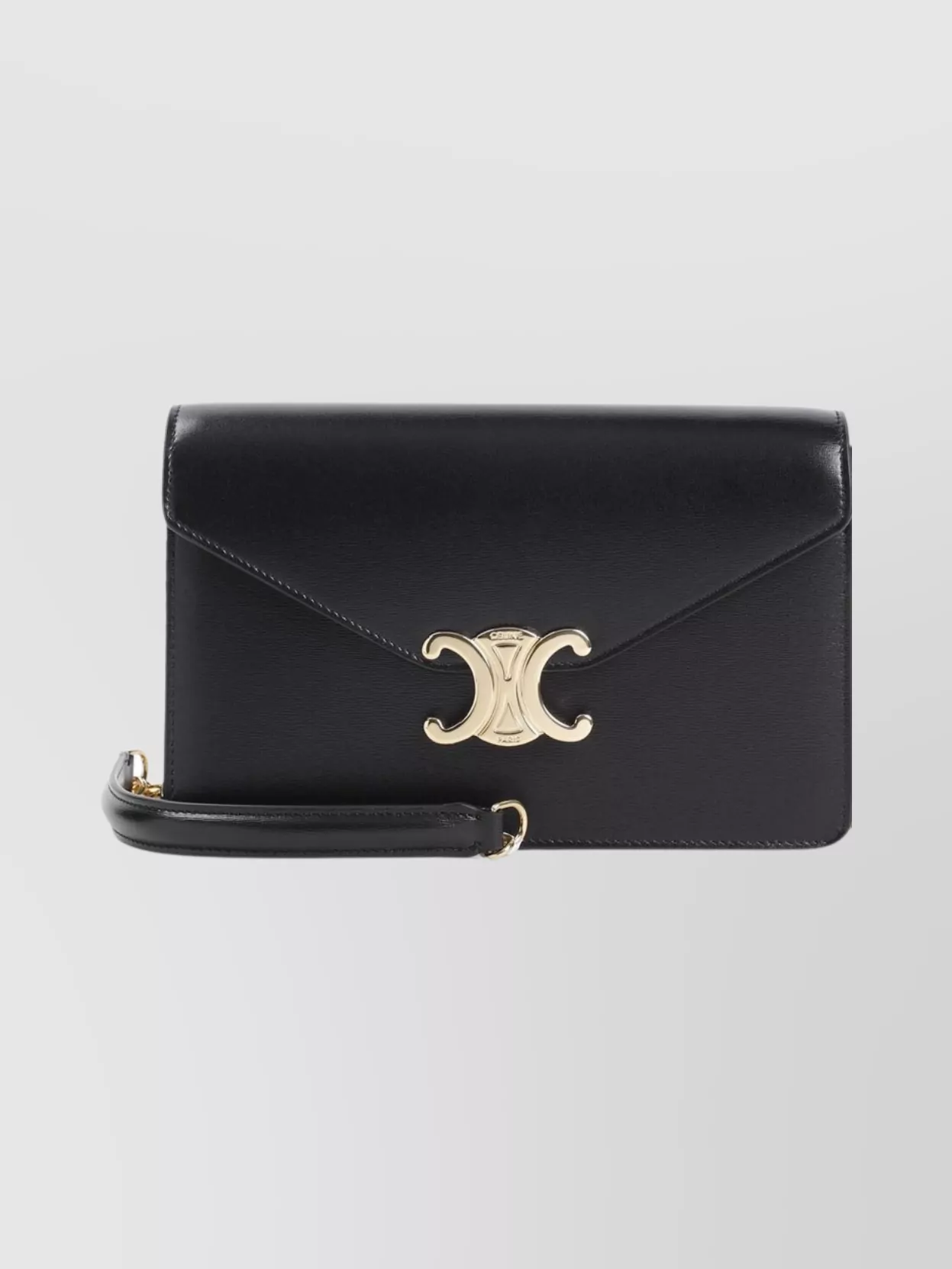 Celine Leather Margo Wallet On Chain Shoulder Bag