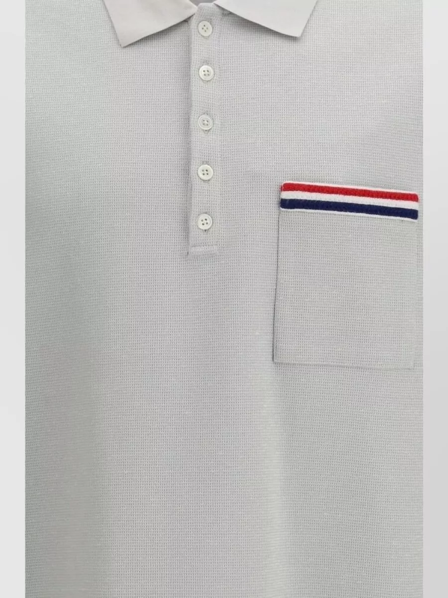 Thom Browne Cotton Polo Shirt