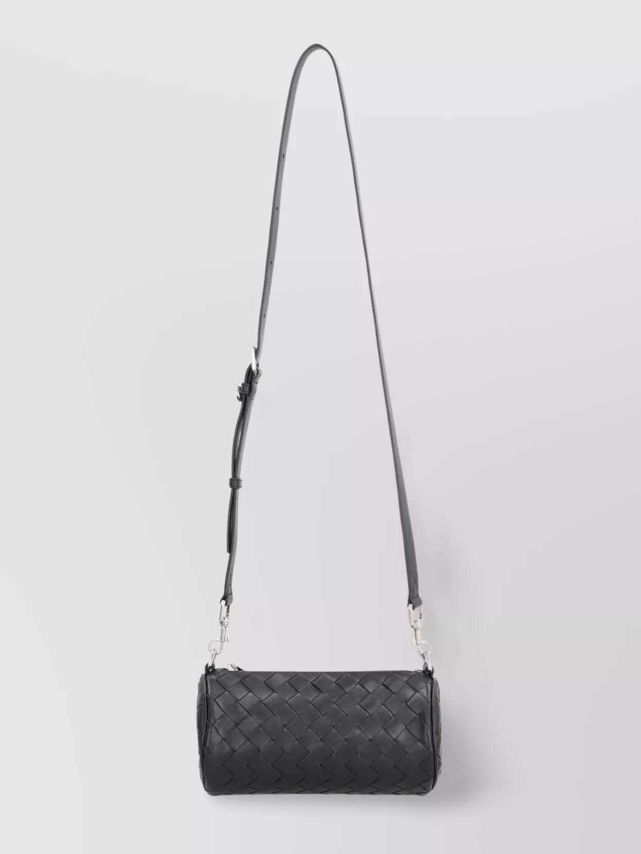 Bottega Veneta Leather Barrel Crossbody Bag