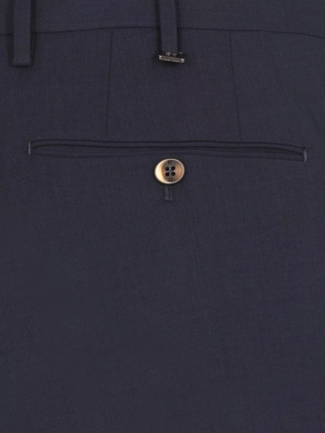 Pt Torino Skinny Wool Trousers Pockets