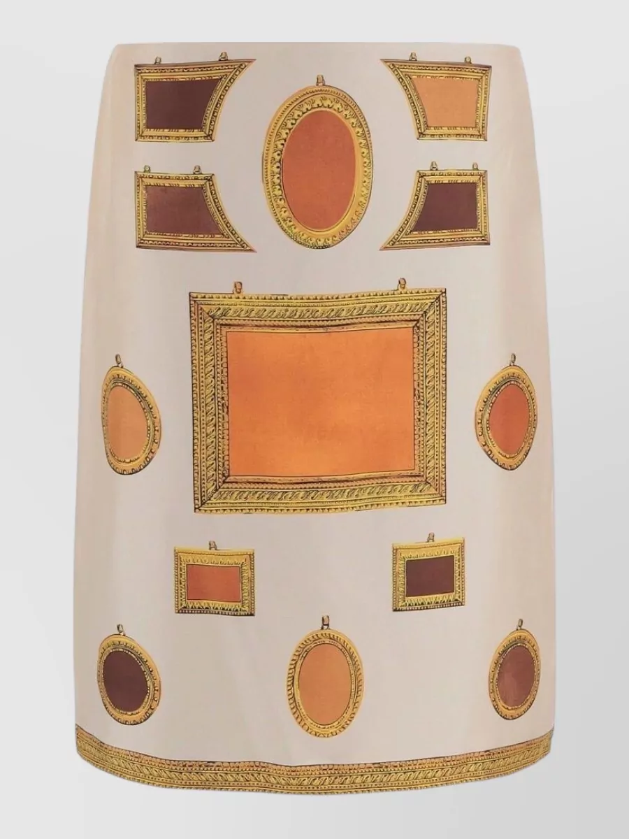 Versace Silk Knee-Length Skirt