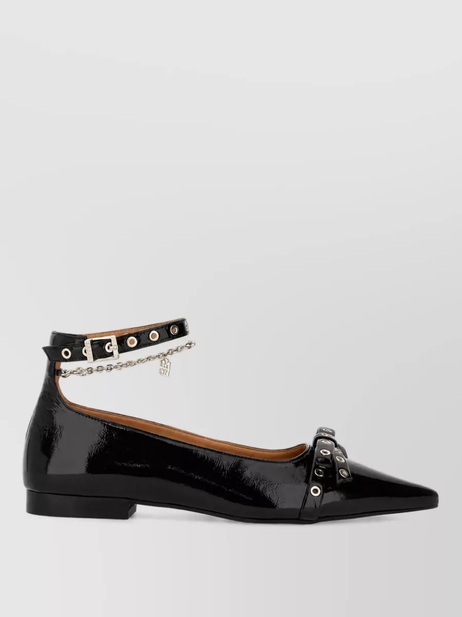 Ganni Jewel Ballerina Shoes