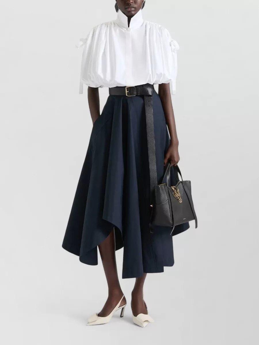 Givenchy asymmetric maxi skirt