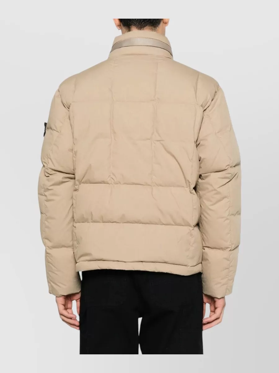 Stone Island Down Quilted Padded Coat