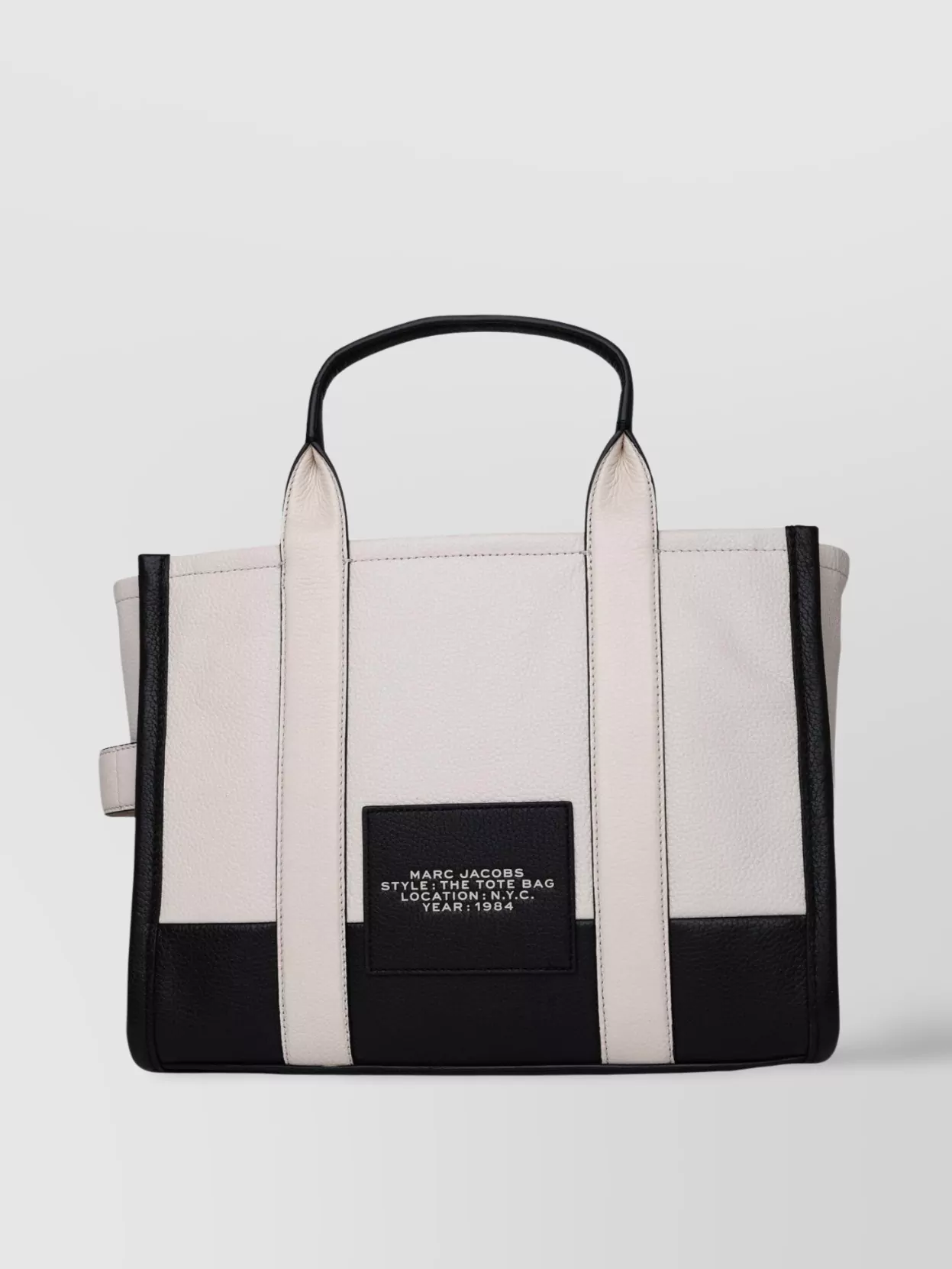 MARC JACOBS TOTE BAG WITH CONTRAST TRIM AND TOP HANDLES