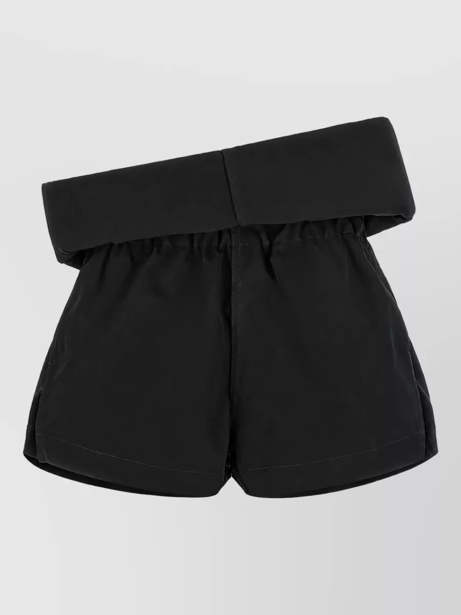 Rick Owens high-rise mid-length shorts