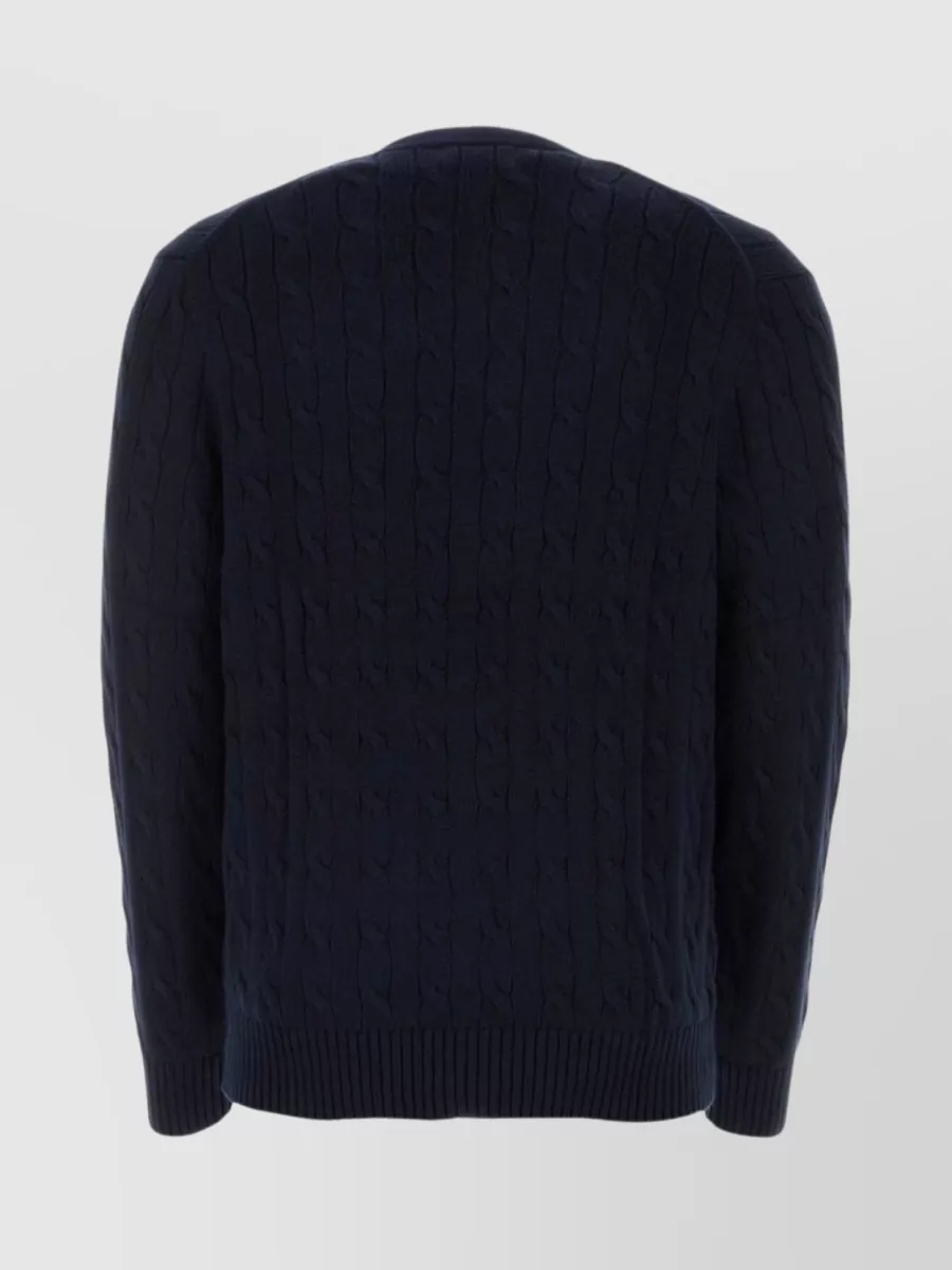 Polo Ralph Lauren Textured Cable Knit Cardigan