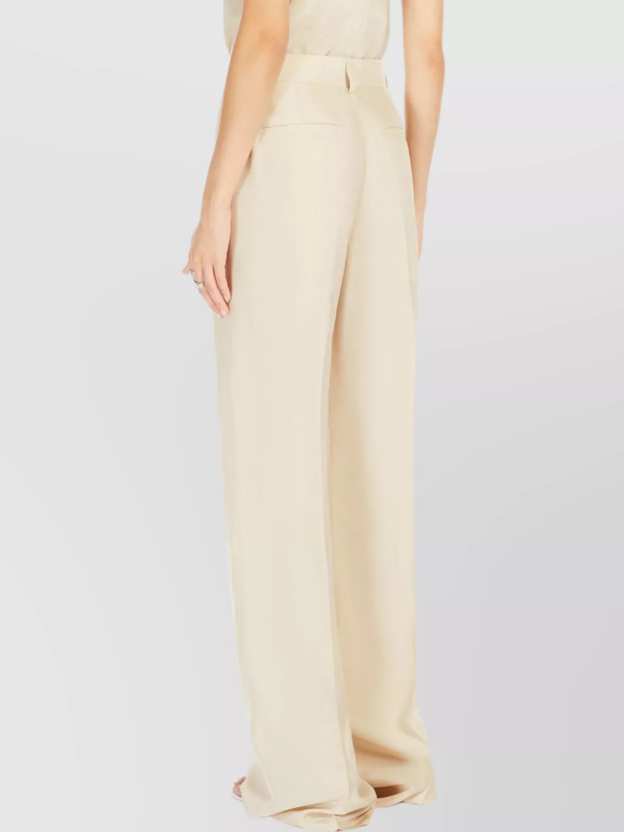 Sportmax Timeless Wide-Leg Trousers With Pockets
