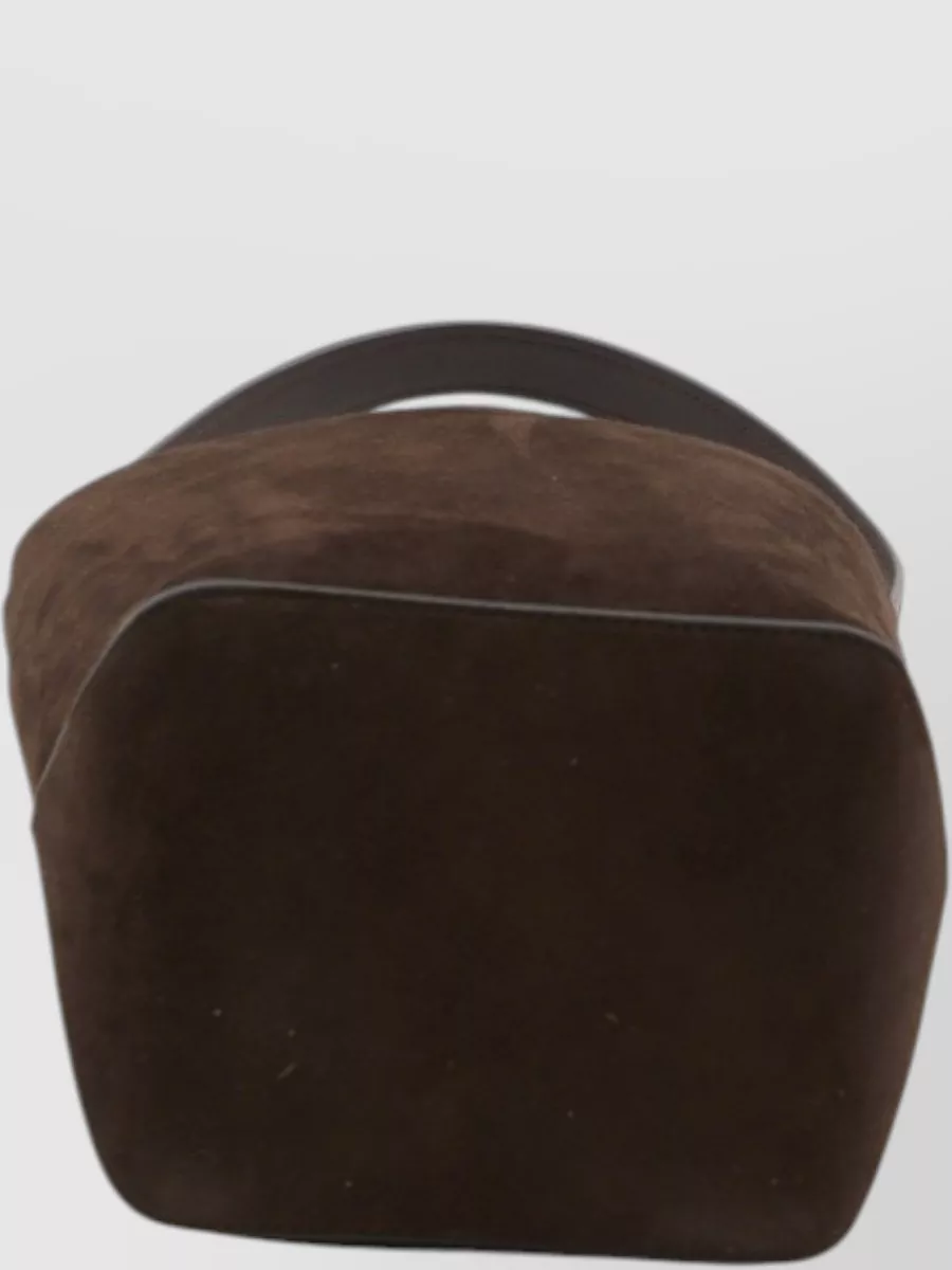 The Row Suede Leather Small Tote Bag