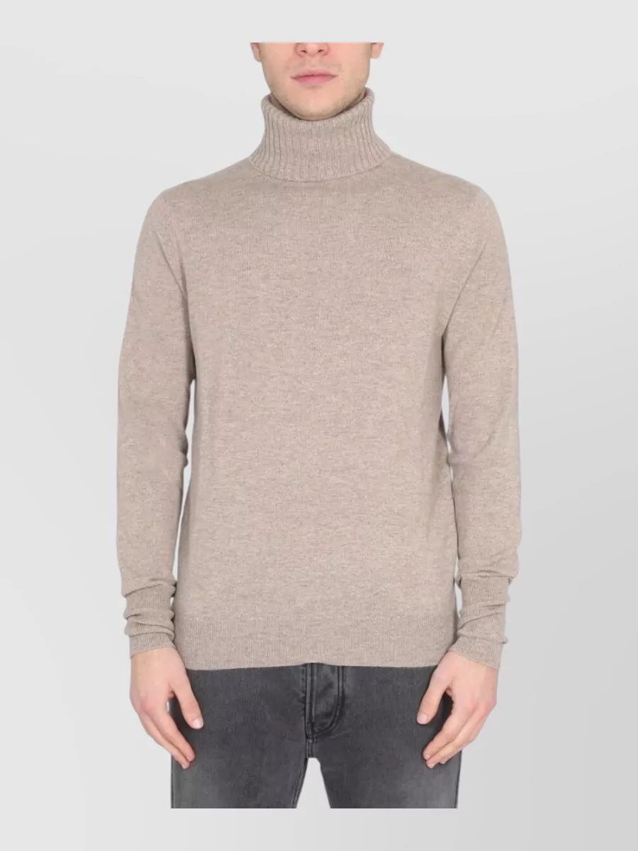 Ballantyne cashmere ribbed turtleneck jumper