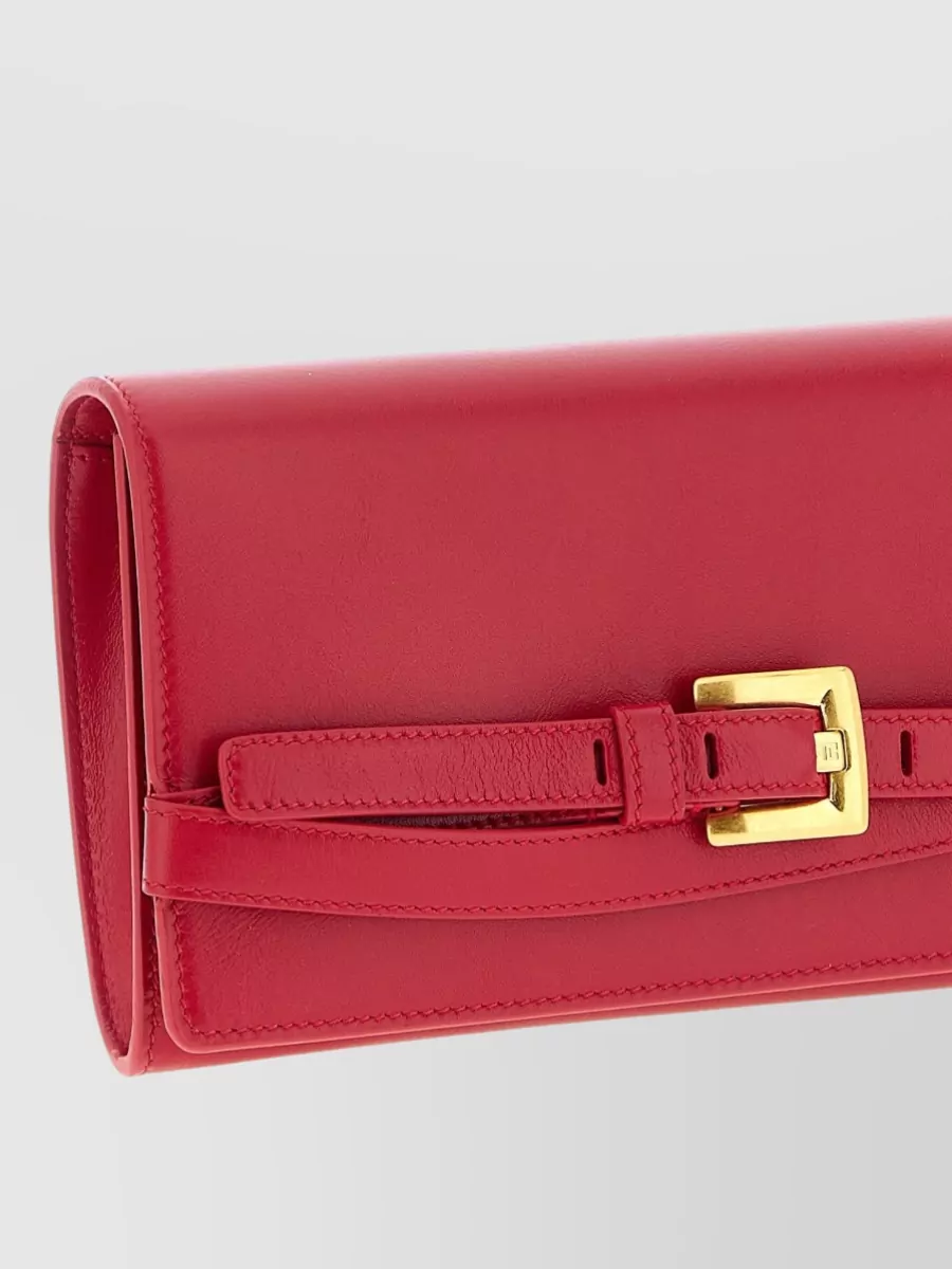 Balmain Shuffle Chain Wallet Buckle Detail