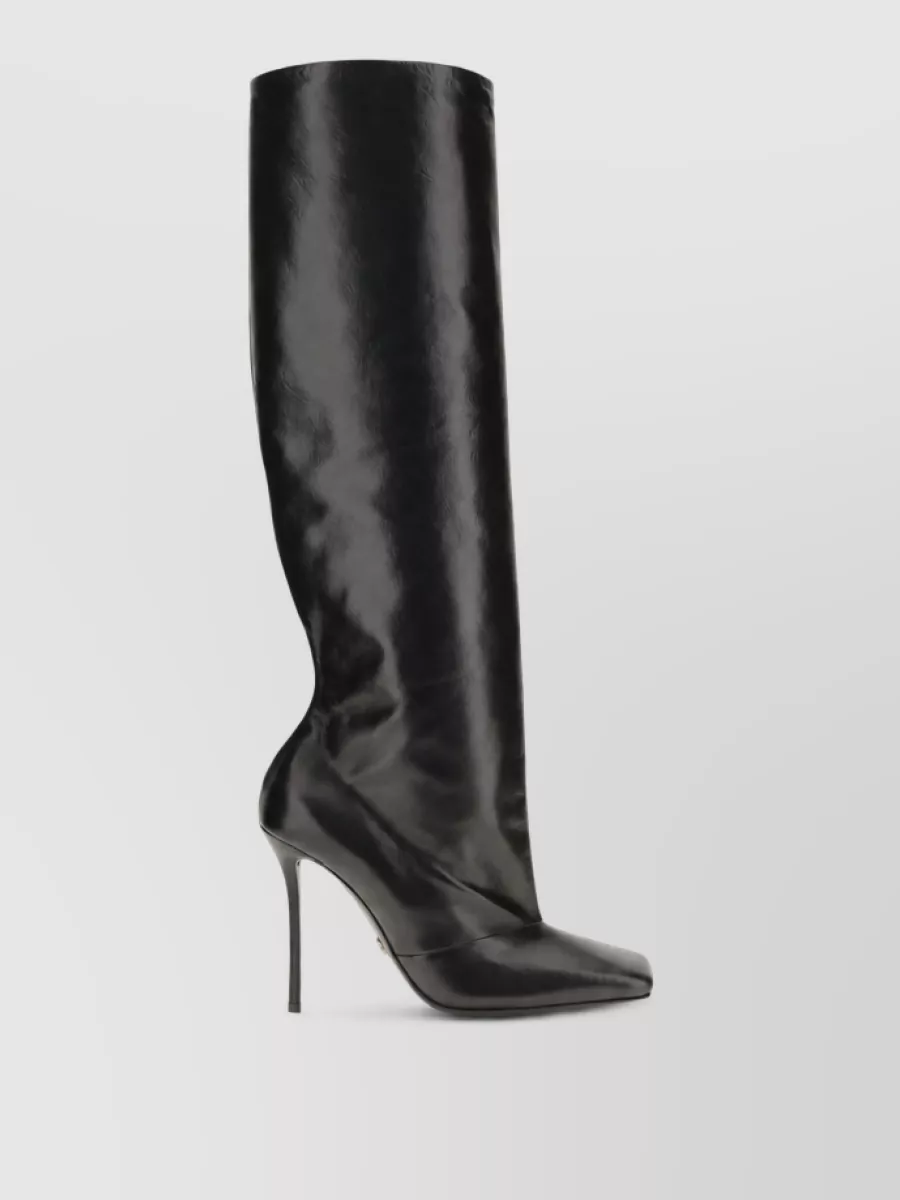 Dolce&Gabbana Calf Leather Tall Boots
