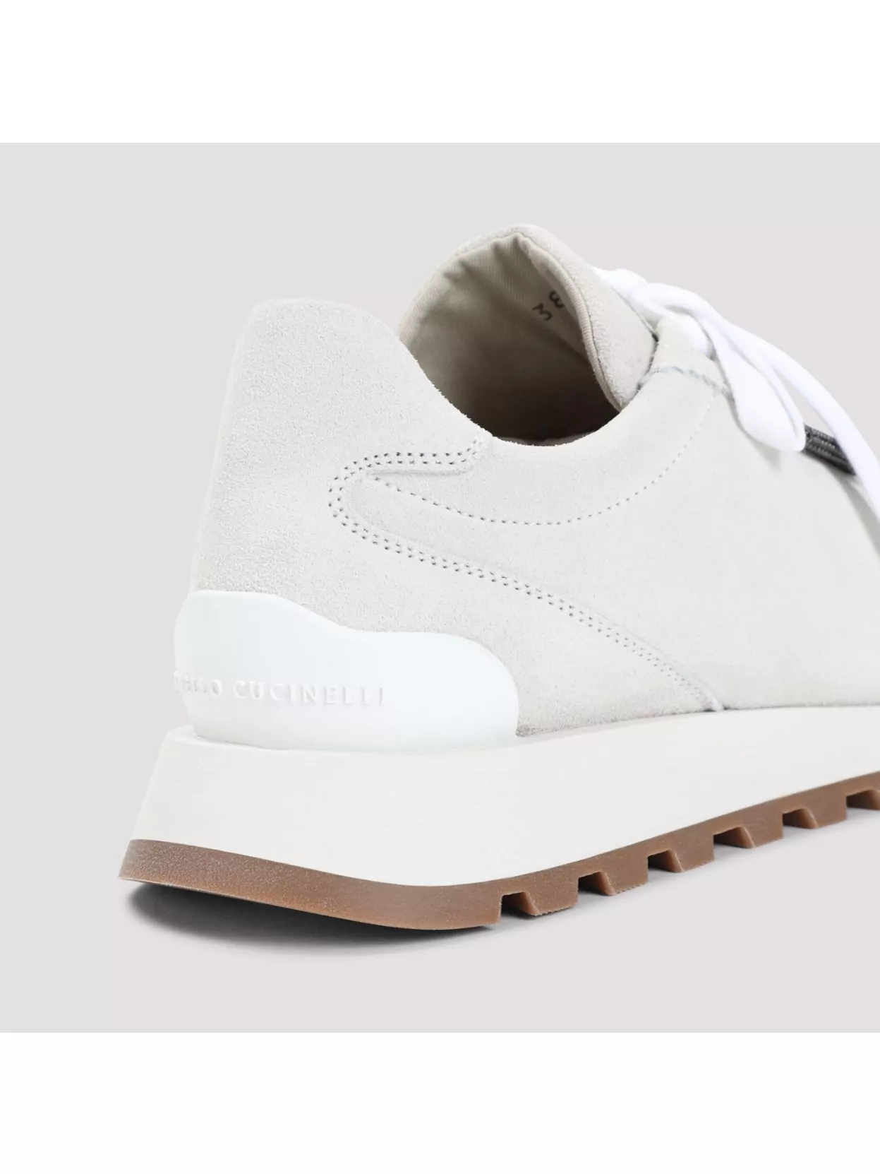 Brunello Cucinelli Beaded Almond Toe Sneakers