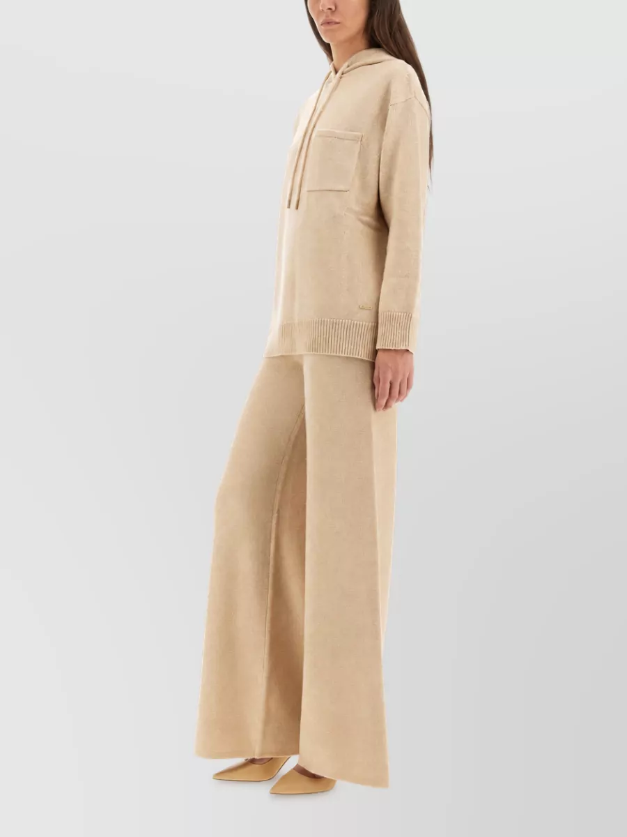 Max Mara Liana Hooded Sweater Relaxed Lounge Top