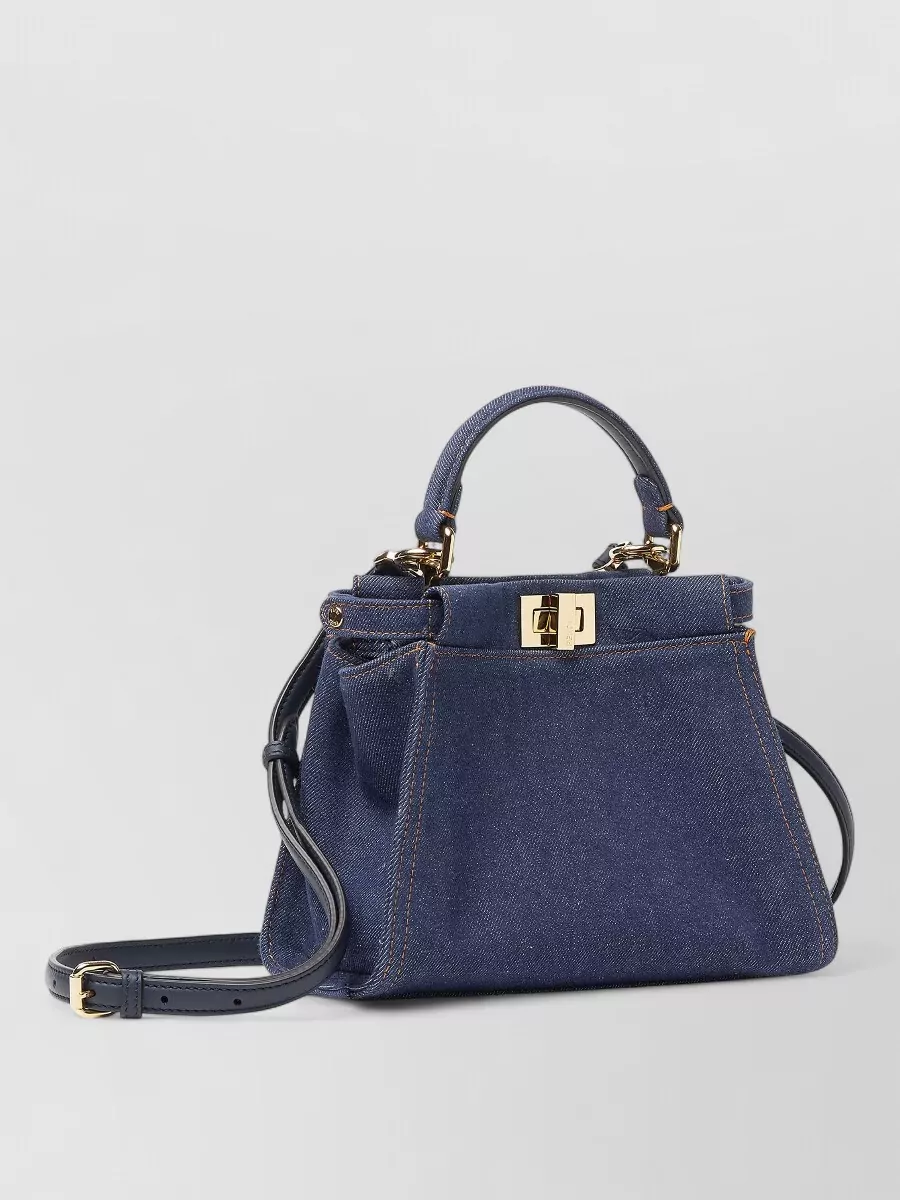 Fendi Peekaboo Mini Top Handle Bag