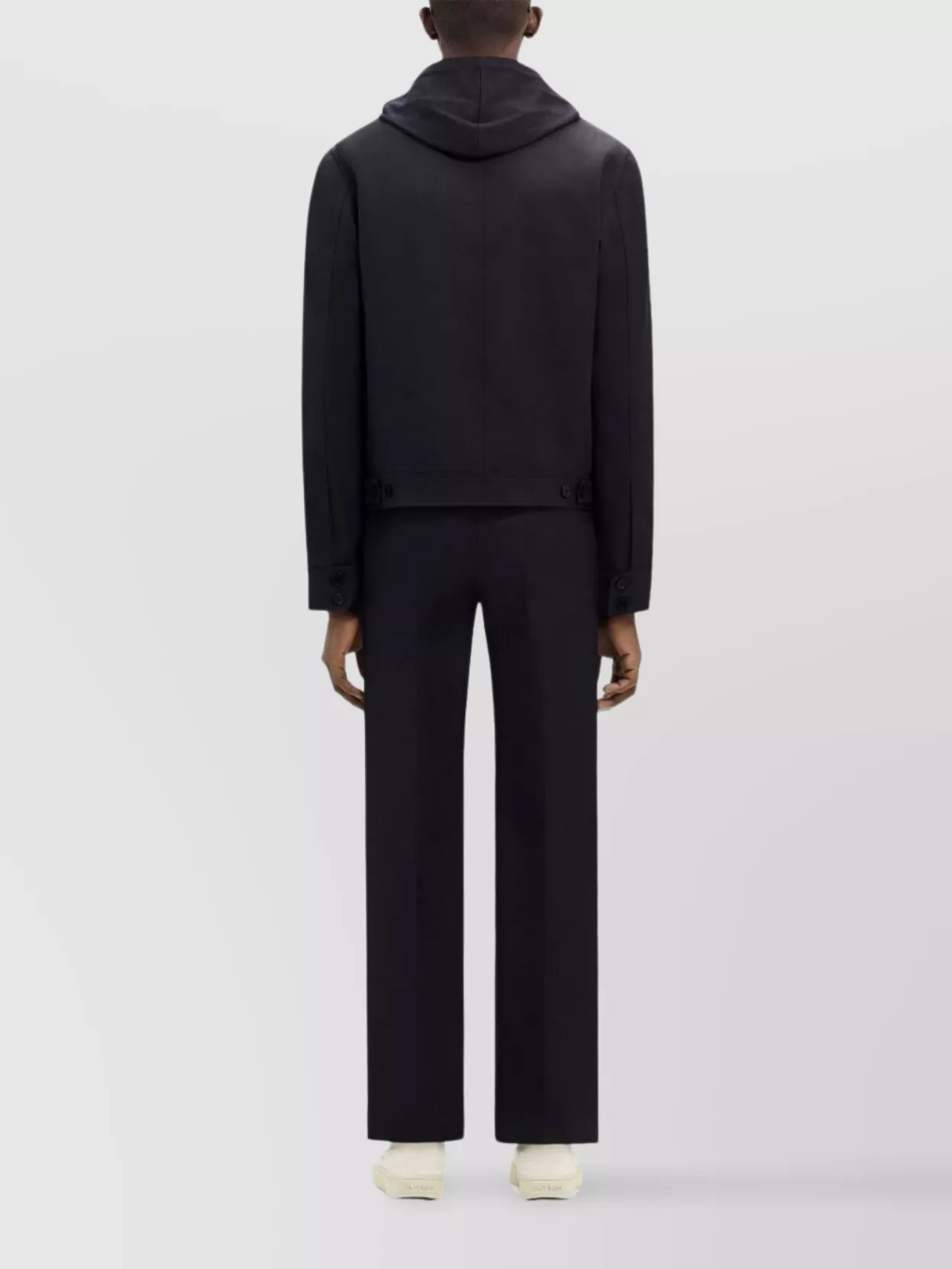 Courrèges Straight Hem Blazer With Jetted Pockets