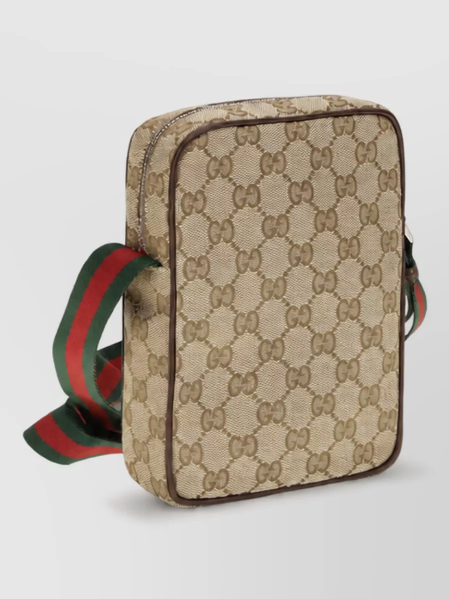 Gucci fabric crossbody bag