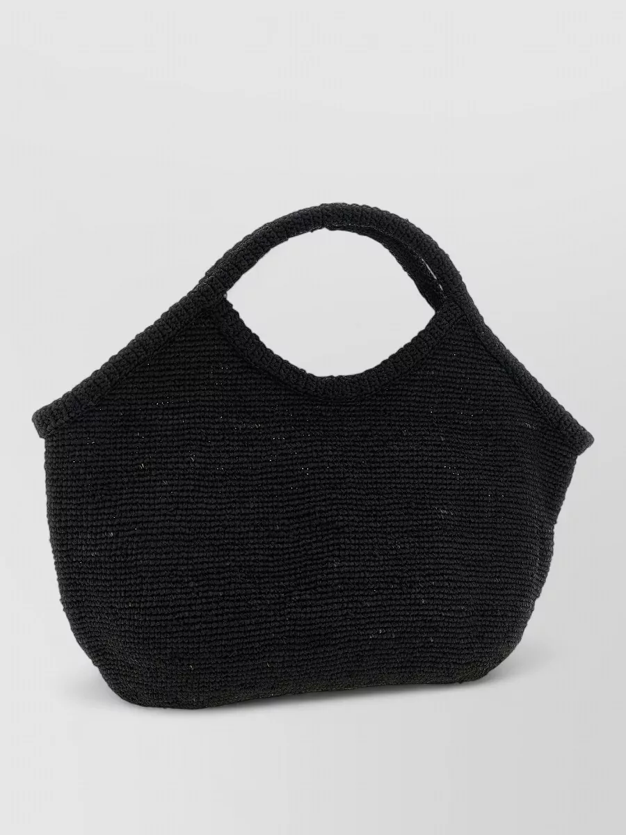 Ibeliv Raffia Basket Beach Bag
